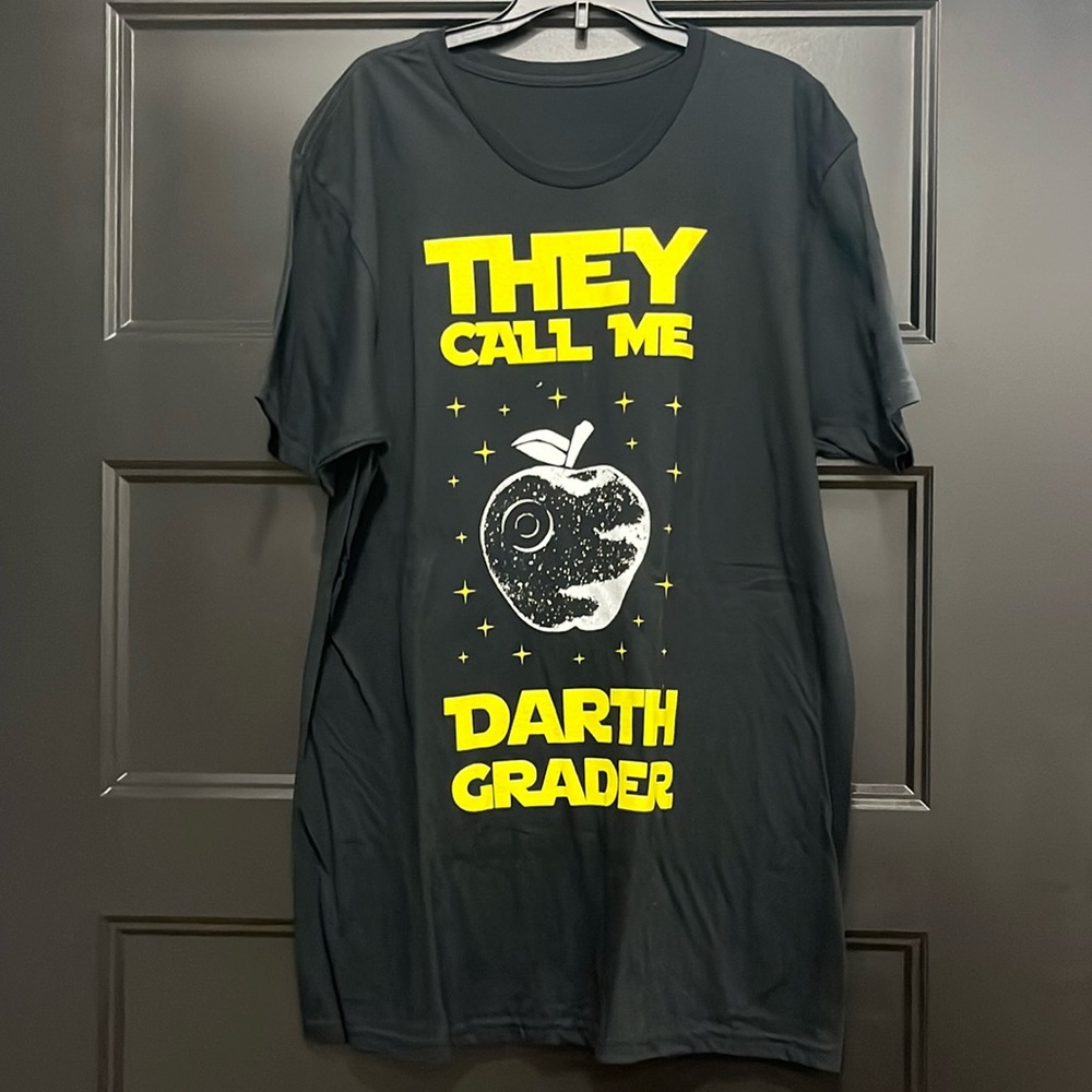 Men’s Star Wars Teacher theme shirt